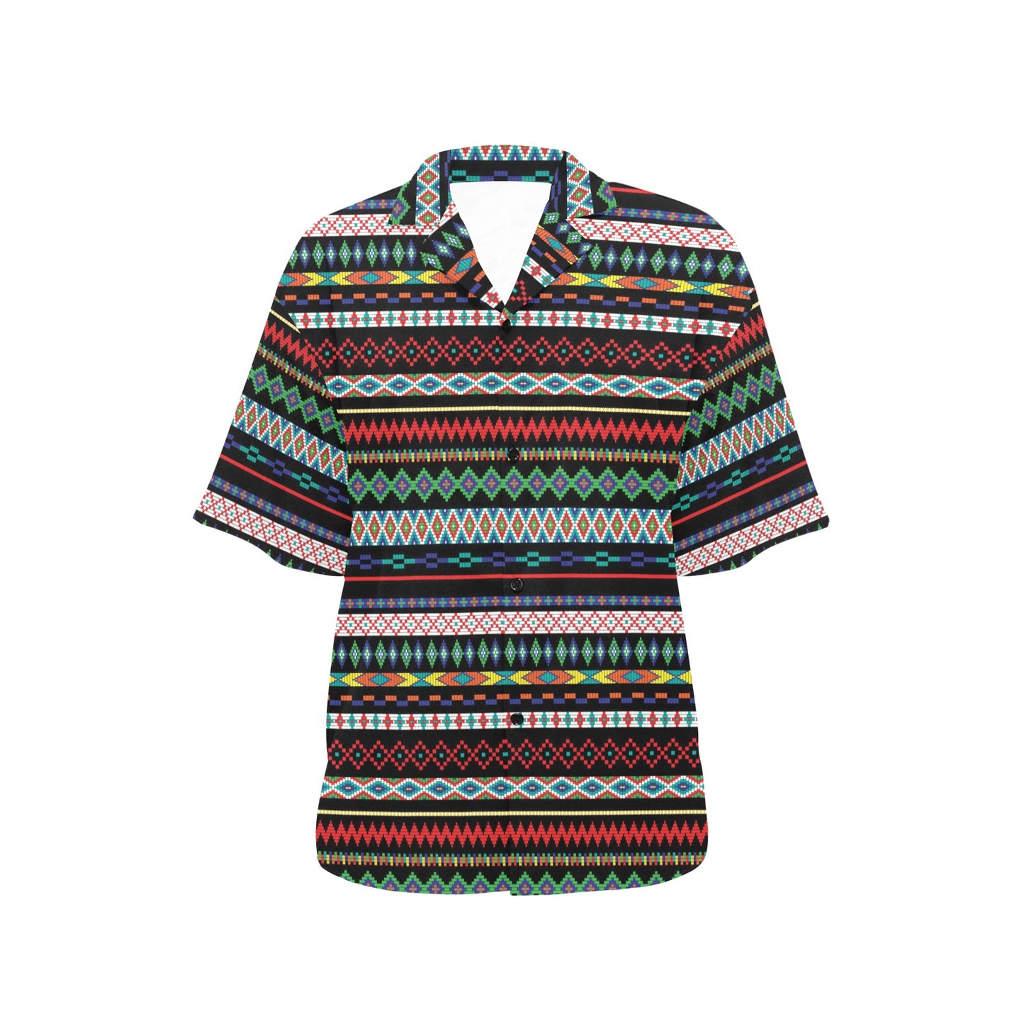Southwest Pattern Print Design LKS302 Women's Hawaiian Shirt