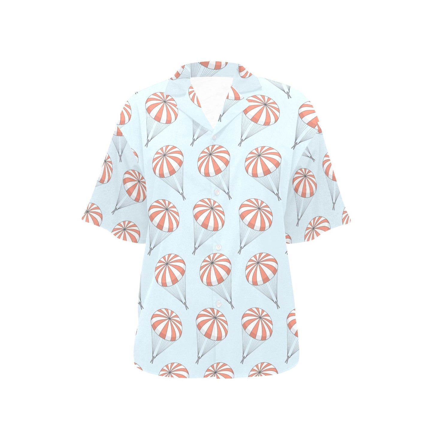 Skydiving Pattern Print Design 01 Women's Hawaiian Shirt