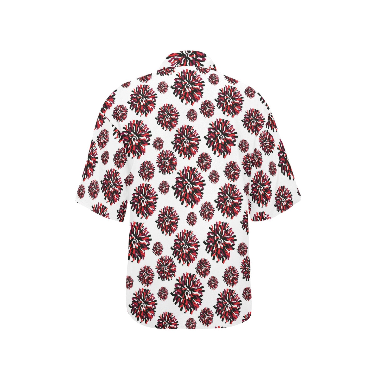 Cheerleader Pattern Print Design 01 Women's Hawaiian Shirt