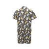 Angel Pattern Print Design 04 Men's Romper