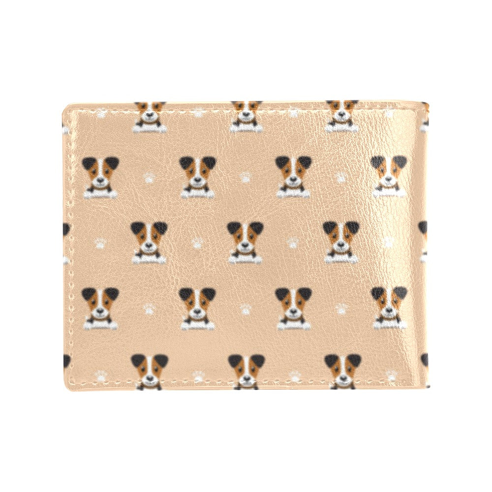 Russell Terriers Print Design LKS3011 Men's ID Card Wallet