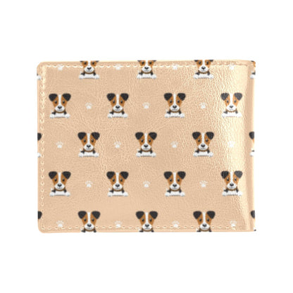 Russell Terriers Print Design LKS3011 Men's ID Card Wallet