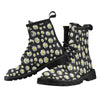 Daisy Pattern Print Design DS01 Women's Boots