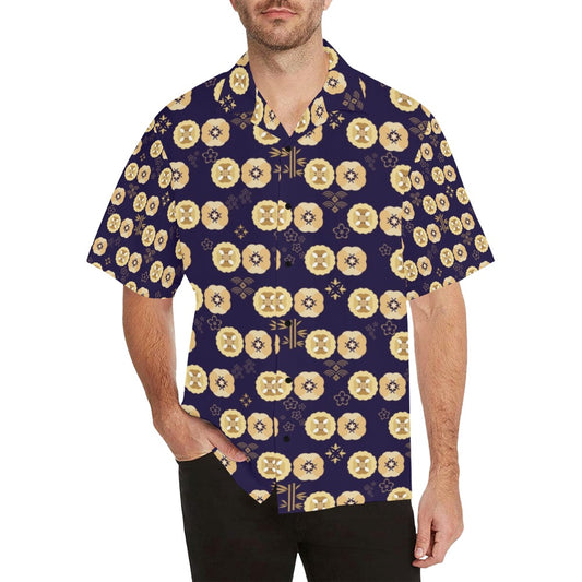 Sakura Print Design LKS303 Men's Hawaiian Shirt