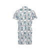 Polar Bear Pattern Print Design A03 Men's Romper