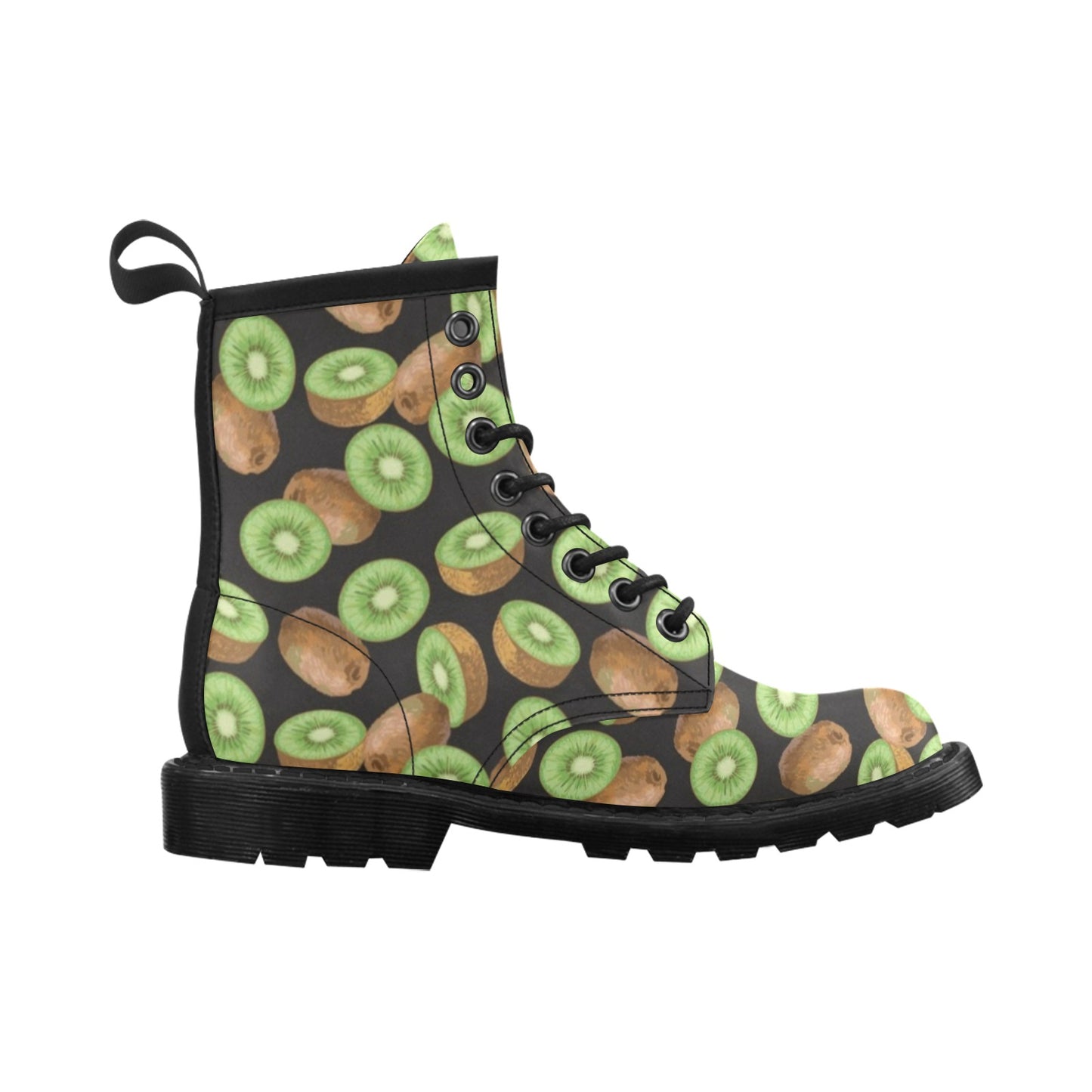 Kiwi Pattern Print Design KW03 Women's Boots