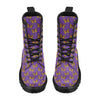 Monarch Butterfly Purple Print Pattern Women's Boots