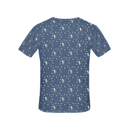 Scottish Terriers Print Design LKS307 Women's  T-shirt