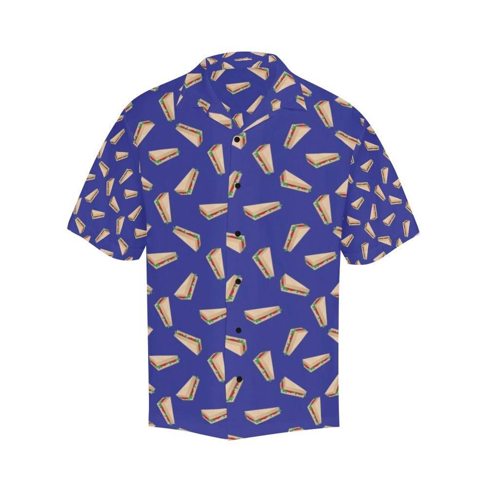 Sandwich Print Design LKS303 Men's Hawaiian Shirt