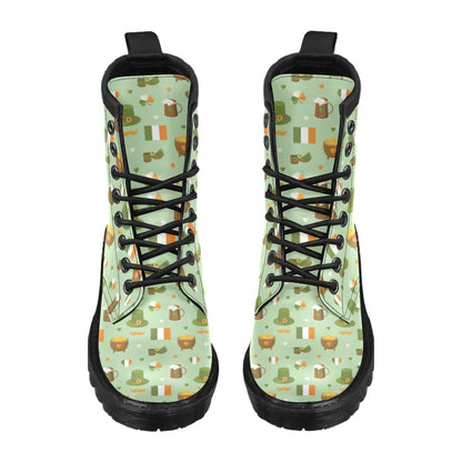 St Patricks Day Print Design LKS302 Women's Boots