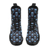 Skull Print Design LKS3012 Women's Boots