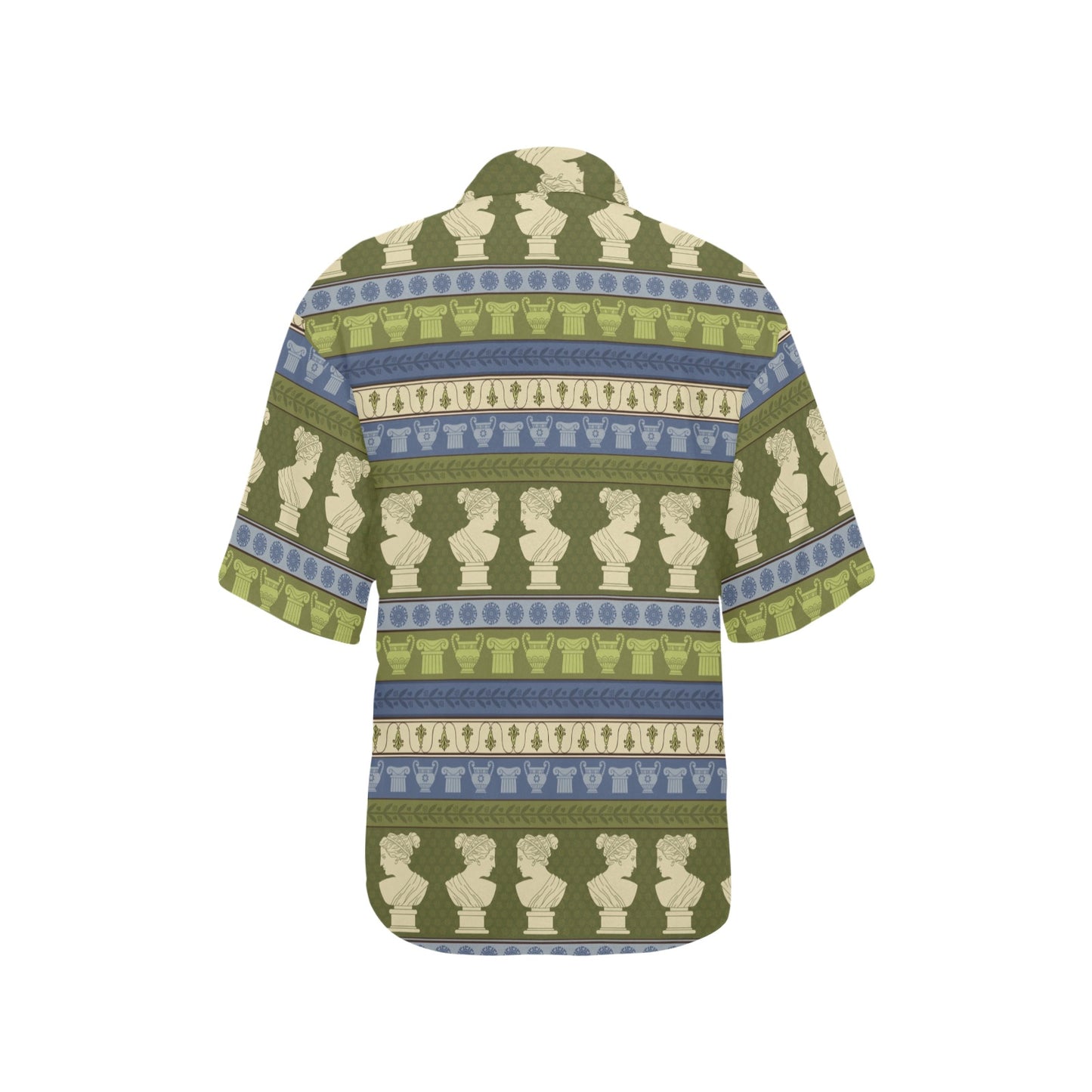 Ancient Greek Statue Print Design LKS301 Women's Hawaiian Shirt