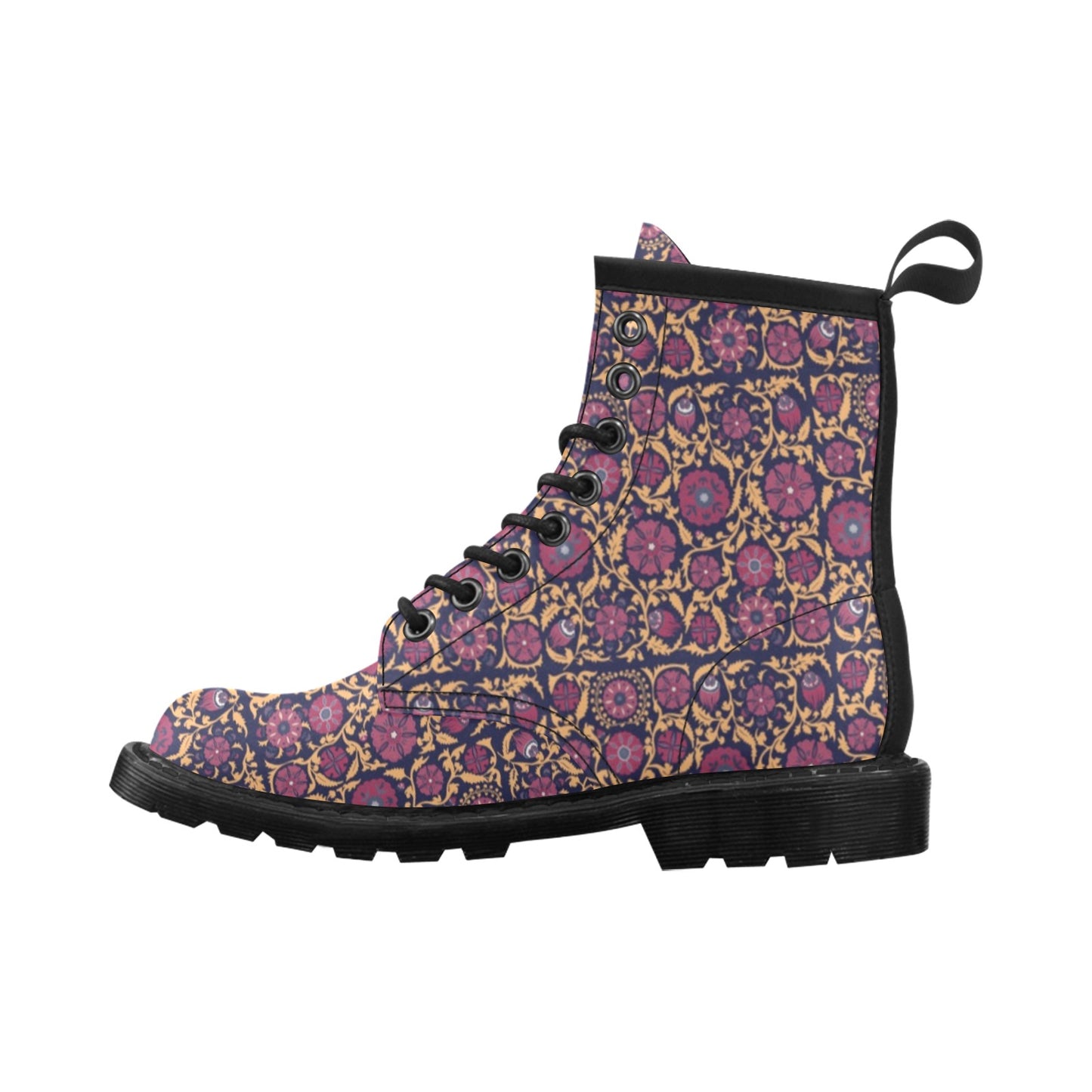 Suzani Print Design LKS303 Women's Boots