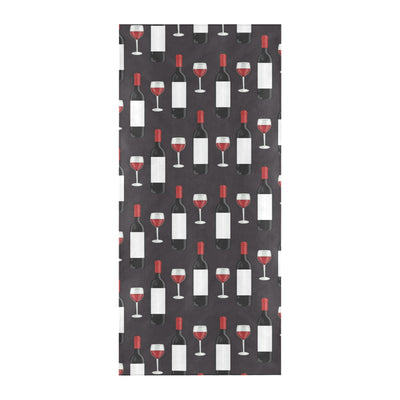 Wine Print Design LKS309 Beach Towel 32" x 71"