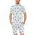 Fairy with Rainbow Print Pattern Men's Romper