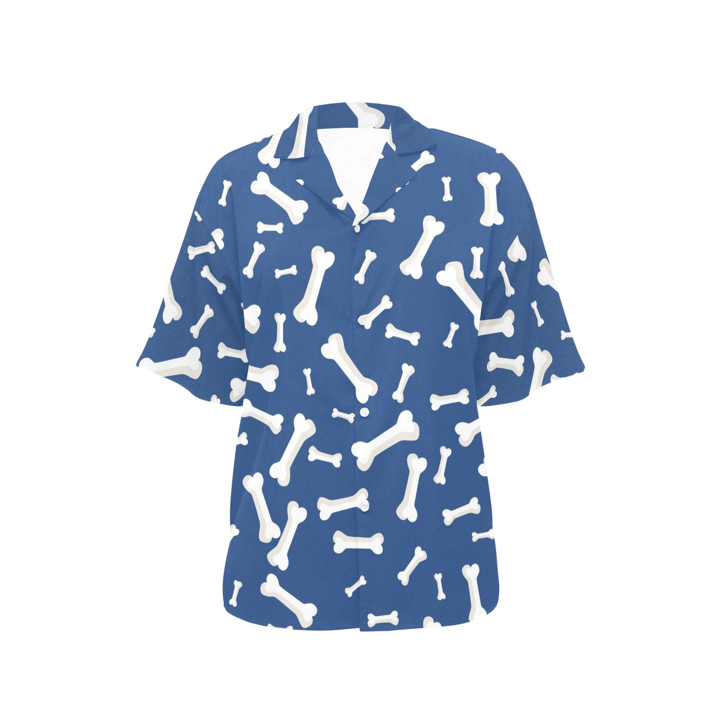 Dog Bone Pattern Print Design 03 Women's Hawaiian Shirt
