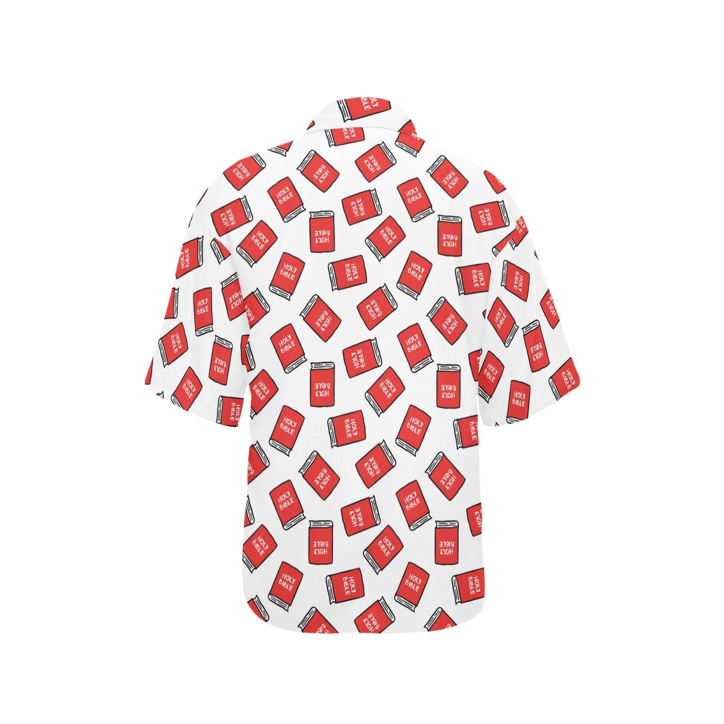 Bible Pattern Print Design 03 Women's Hawaiian Shirt