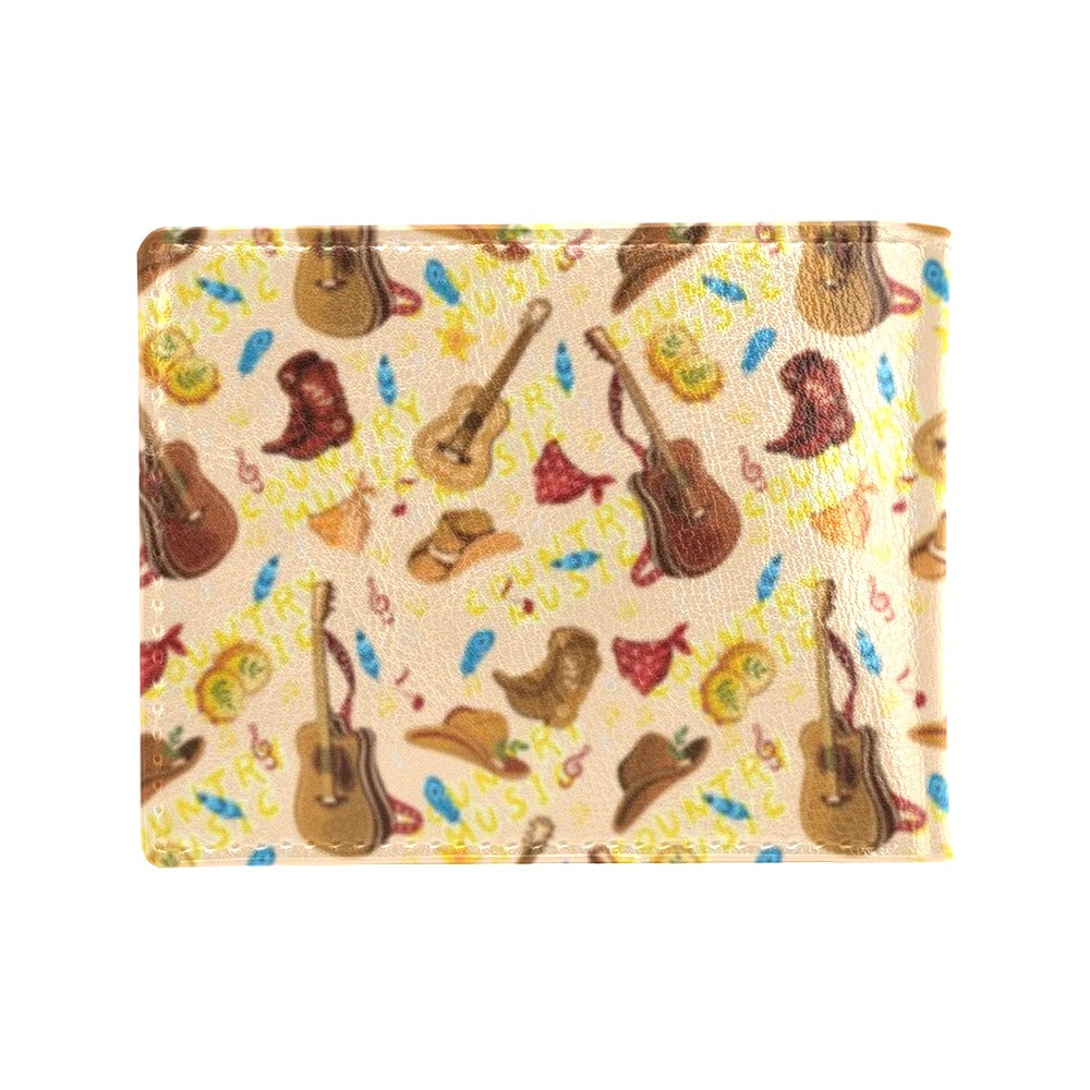 Western Lifestyle Print Design LKS303 Men's ID Card Wallet