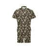 Horse Camo Themed Design Print Men's Romper