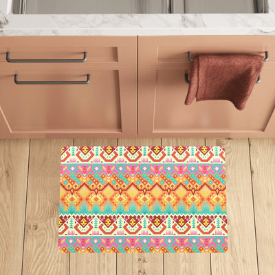 Aztec Pattern Print Design 03 Kitchen Mat