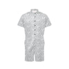 Angel Wings Pattern Print Design 01 Men's Romper