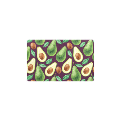 Avocado Pattern Print Design AC08 Kitchen Mat