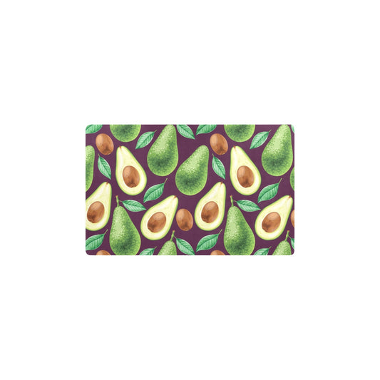 Avocado Pattern Print Design AC08 Kitchen Mat