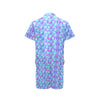 Mermaid Tail Design Print Pattern Men's Romper