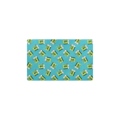 Bible Pattern Print Design 01 Kitchen Mat