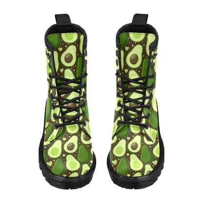 Avocado Pattern Print Design AC04 Women's Boots