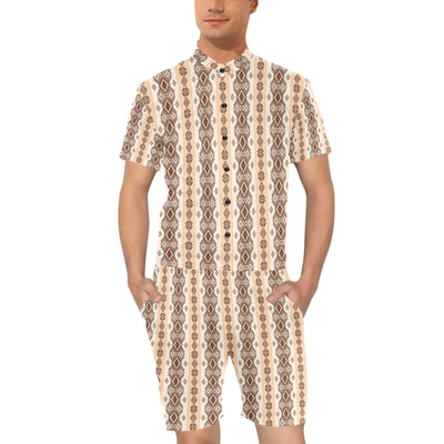 Native Classic Pattern Print Men's Romper