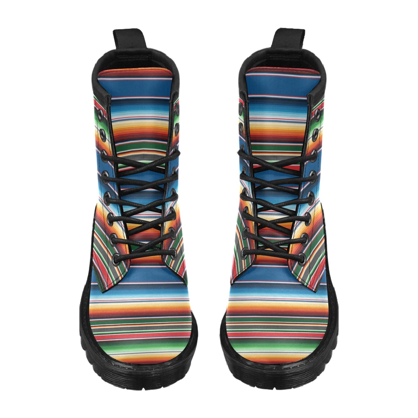 Serape Print Design LKS303 Women's Boots