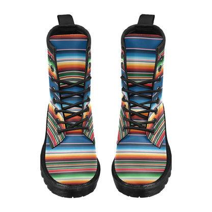 Serape Print Design LKS303 Women's Boots