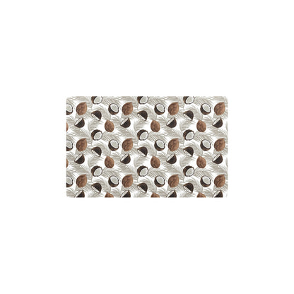Coconut Pattern Print Design CN03 Kitchen Mat