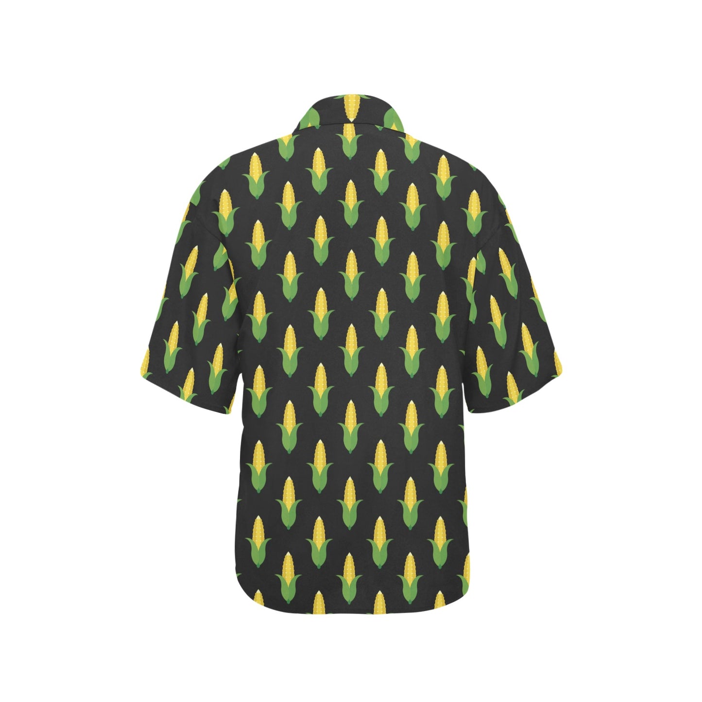 Corn Pattern Print Design 05 Women's Hawaiian Shirt