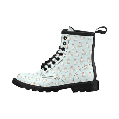 Shiba Inu Print Design LKS3011 Women's Boots