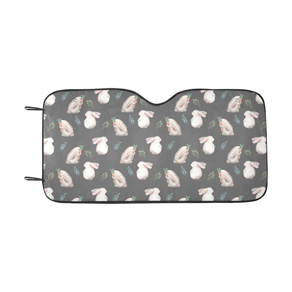 Rabbit Print Design LKS402 Car front Windshield Sun Shade