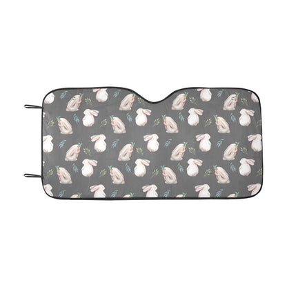 Rabbit Print Design LKS402 Car front Windshield Sun Shade