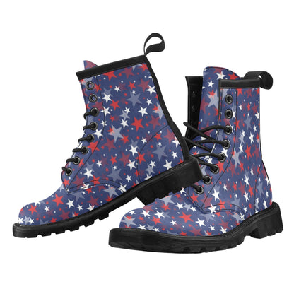 Star Print Design LKS304 Women's Boots