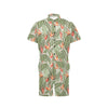 Bird Of Paradise Pattern Print Design BOP08 Men's Romper