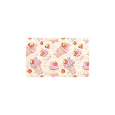 Strawberry Pink CupCake Kitchen Mat