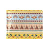 Native American Pattern Design Print Men's ID Card Wallet