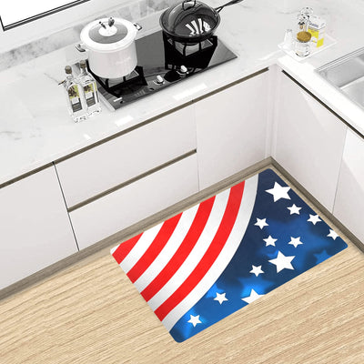 American flag Style Kitchen Mat
