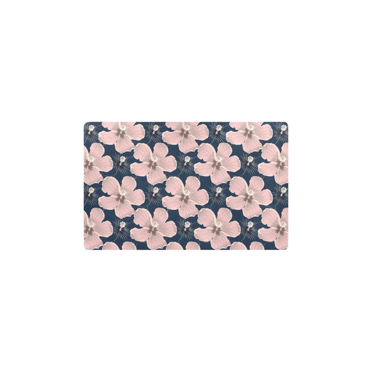 Plumeria Pattern Print Design PM018 Kitchen Mat