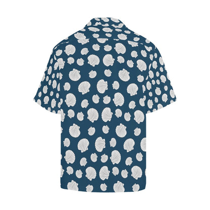 Seashell Print Design LKS3012 Men's Hawaiian Shirt