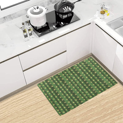 Cactus Skin Print Pattern Kitchen Mat