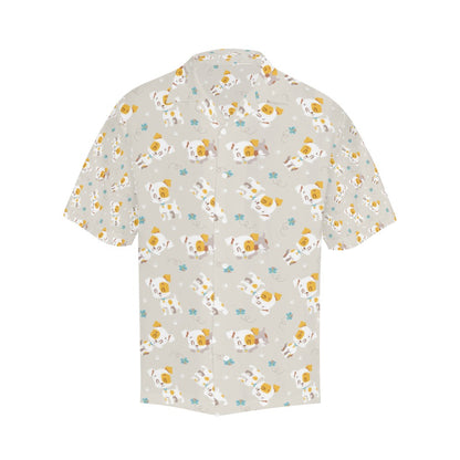 Russell Terriers Print Design LKS306 Men's Hawaiian Shirt