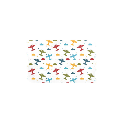 Airplane Pattern Print Design 06 Kitchen Mat