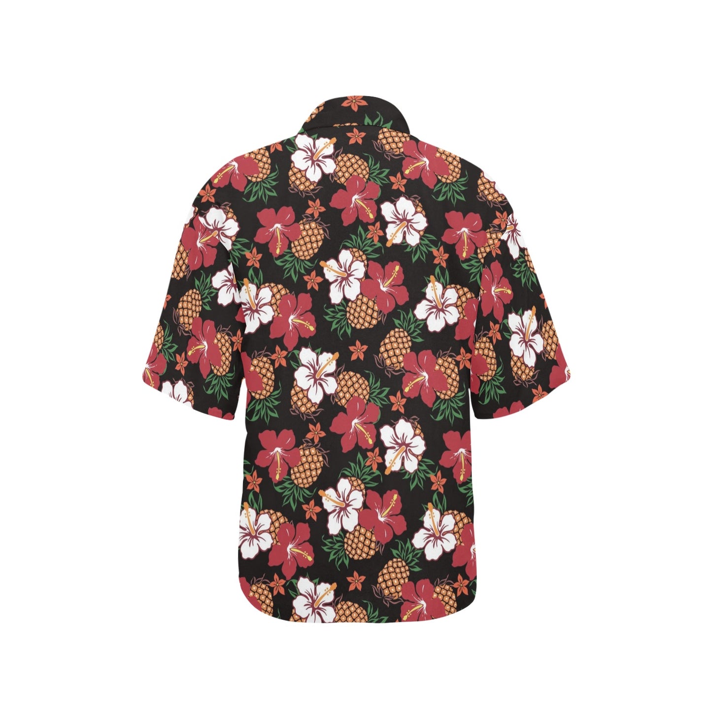 Hawaiian Themed Pattern Print Design H013 Women's Hawaiian Shirt