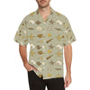 Seashell Beach Print Design LKS303 Men's Hawaiian Shirt